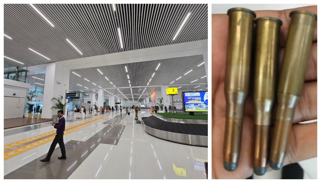 पटना एयरपोर्ट पर यात्री के बैग से मिला तीन जिंदा कारतूस, एयर इंडिया की फ्लाइट से जा रहा था दिल्ली