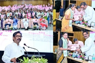 मुख्यमंत्री हेमंत सोरेन ने 63 CDPO और 237 महिला पर्यवेक्षिकाओं को सौंपा नियुक्ति पत्र, कहा-कुपोषण मुक्त झारखंड के संकल्प को पूरा करें