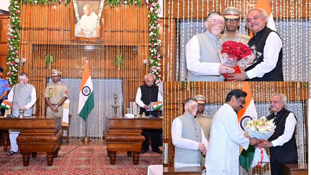 झारखंड को पांच साल के बाद मिला लोकायुक्त, रिटायर्ड जज अमिताभ गुप्ता को राज्यपाल ने दिलाई शपथ, मुख्यमंत्री हेमंत सोरेन रहे मौजूद