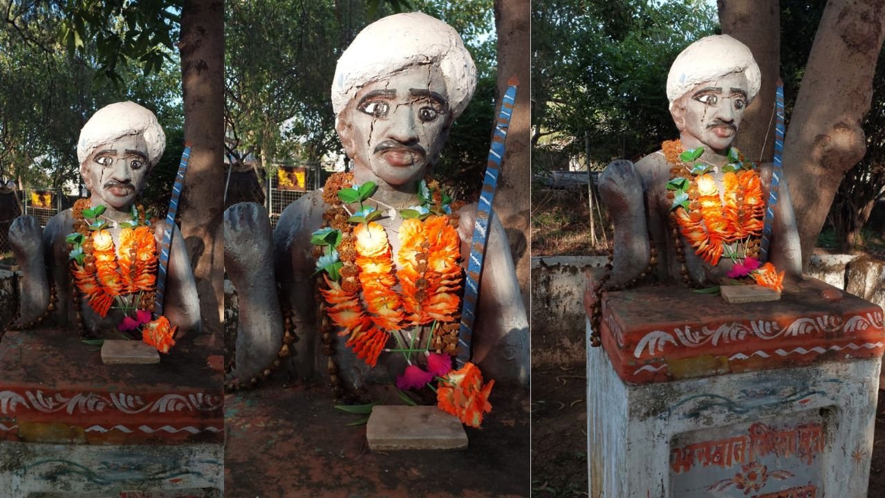 अमर शहीद भगवान बिरसा मुण्डा की बिखंडित,डॉ. प्रणव कुमार बब्बू ने कहा-नयी प्रतिमा अविलंब पुर्नस्थापित हो