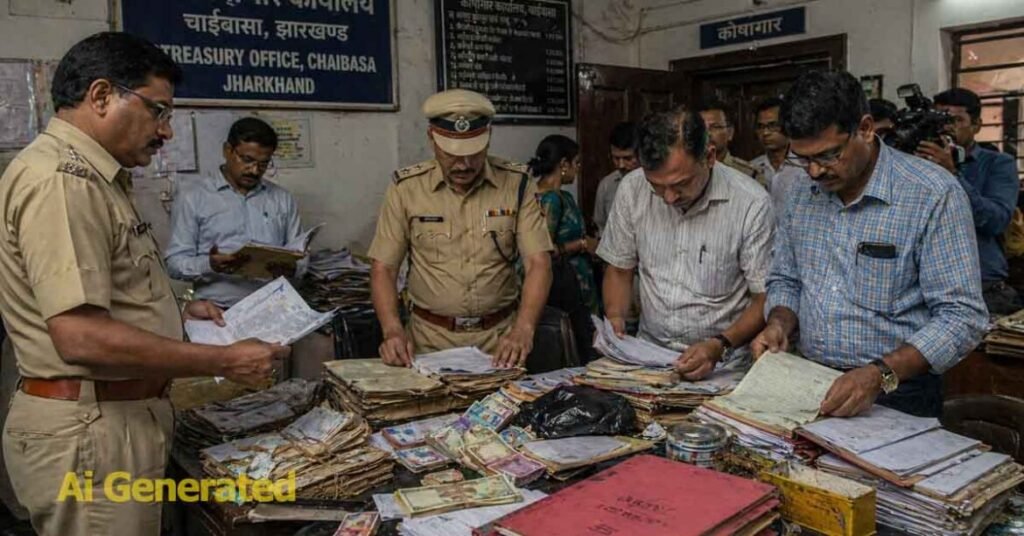 चाईबासा ट्रेजरी में भी 45 लाख की फर्जी निकासी, सिपाही समेत 4 हिरासत में, 2016 से 2022 के बीच हुई गड़बड़ी