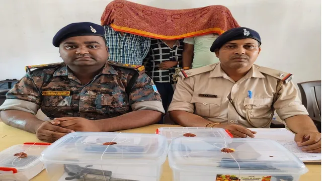देवघर में ATS का बड़ा एक्शन: मेड इन USA' पिस्टल के साथ अंतरराज्यीय गिरोह के 3 सदस्य गिरफ्तार