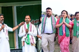 हेमंत सोरेन और कल्पना सोरेन का असम में तूफानी चुनाव अभियान, मुख्यमंत्री ने हजारीबाग हत्याकांड पर BJP को घेरा