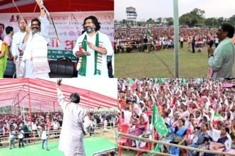 असम में हेमंत सोरेन का एलानः फूलो-झानो मां सम्मान योजना के तहत महिलाओं को हर महीने 2500 रुपये देंगे