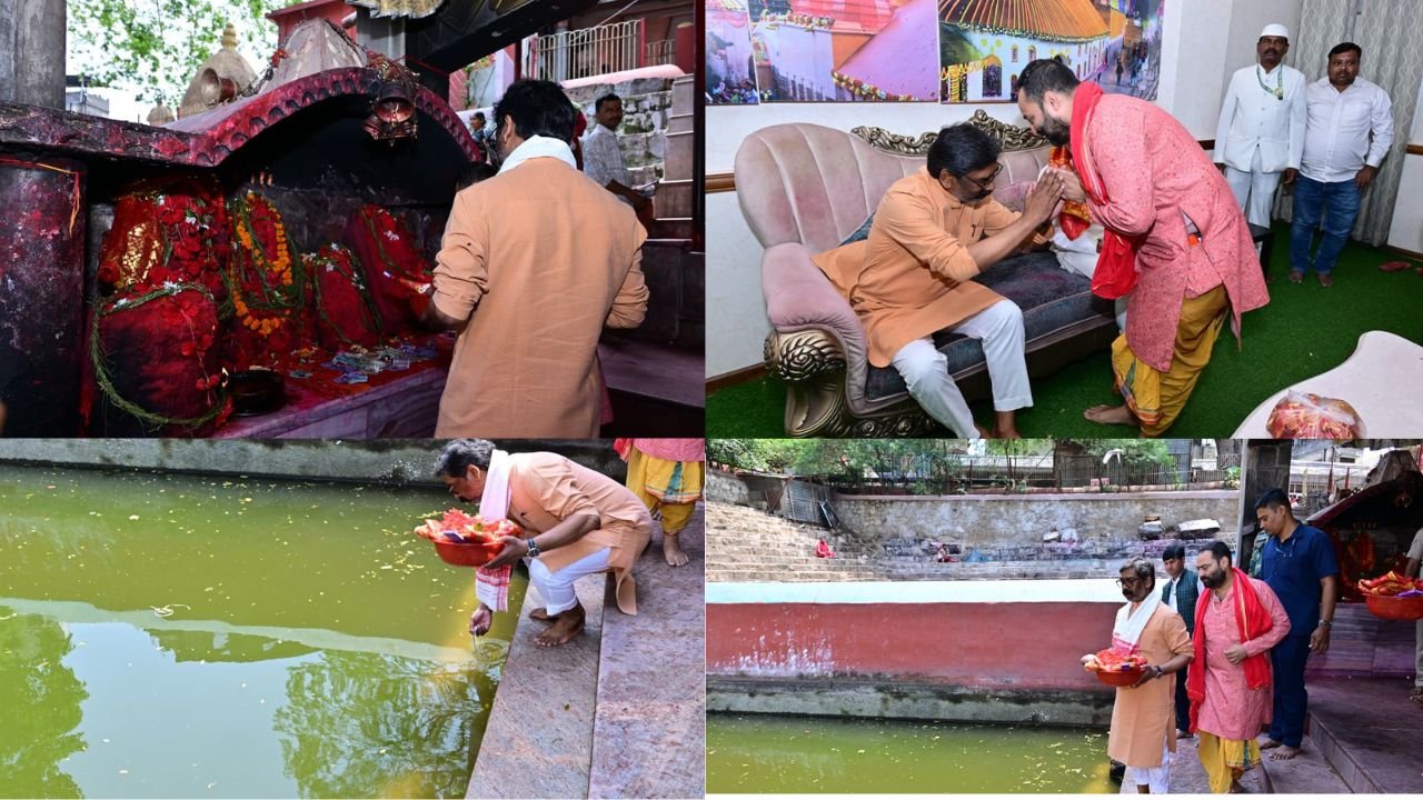 असम विधानसभा चुनाव में प्रचार का अंतिम दिन, हेमंत सोरेन ने कामाख्या मंदिर में की पूजा अर्चना