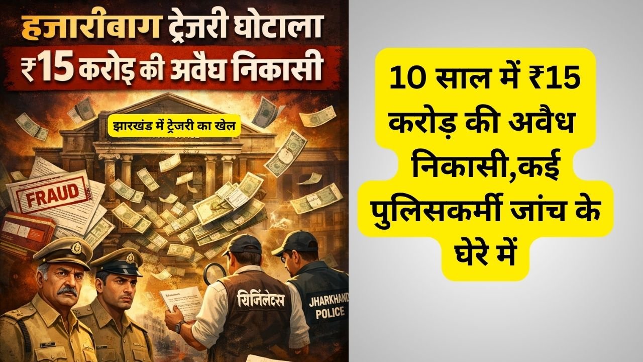 झारखंड में ट्रेजरी का खेल