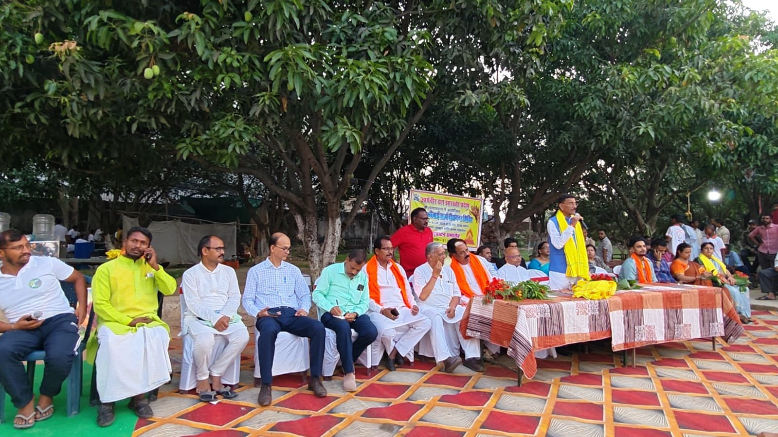 गुरुकुल शांति आश्रम में रानी लक्ष्मीबाई आर्य वीरांगना शिविर में आर्य वीरांगनाओं को केंद्रीय मंत्री संजय सेठ ने किया मार्गदर्शन 3 3 7