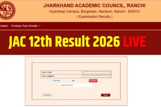 Jharkhand Board 12th Result 2026 LIVE 2