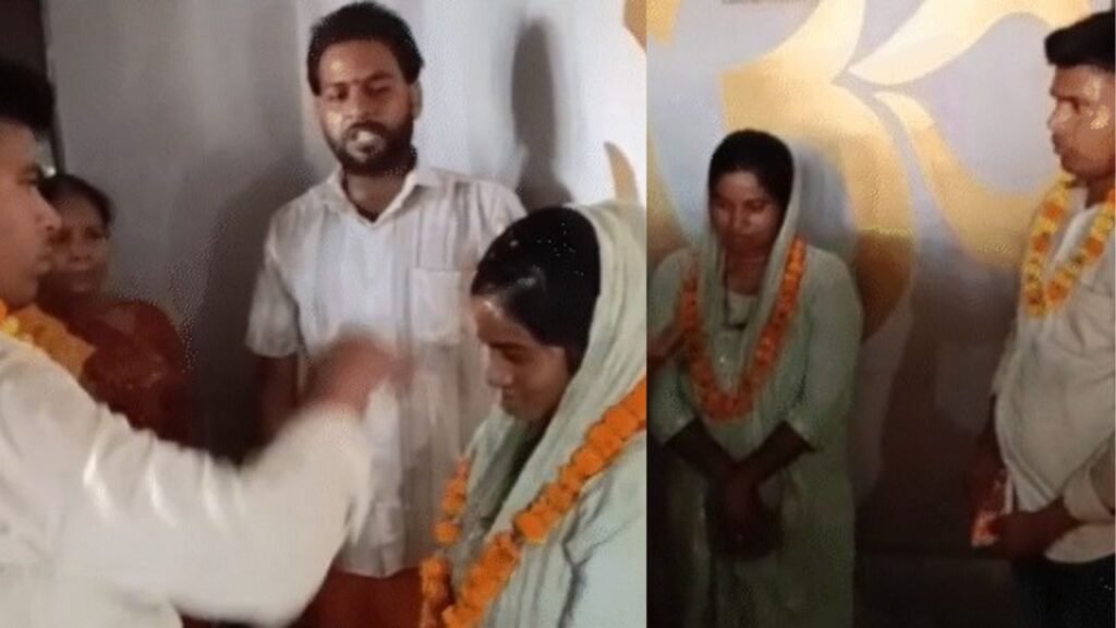 घर से भागा प्रेमी जोड़ा पटना के होटल में पकड़ा गया, घंटों होता रहा हंगामा, परिजन ने मंदिर में कराई शादी