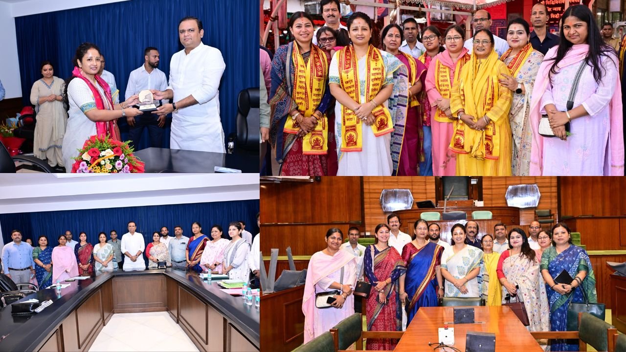 कल्पना सोरेन महिला एवं बाल विकास समिति के सदस्यों के साथ महाराष्ट्र के दौरे पर, विधानसभा की व्यवस्थाओं और कार्यप्रणाली की ली जानकारी