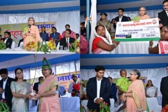 झारखंड हाईकोर्ट की जस्टिस अनुभा रावत चौधरी ने अलौदी नवा टोली में परिसंपत्तियों का किया वितरण,सरकार की कल्याणकारी योजनाओं का लाभ लेने की अपील की