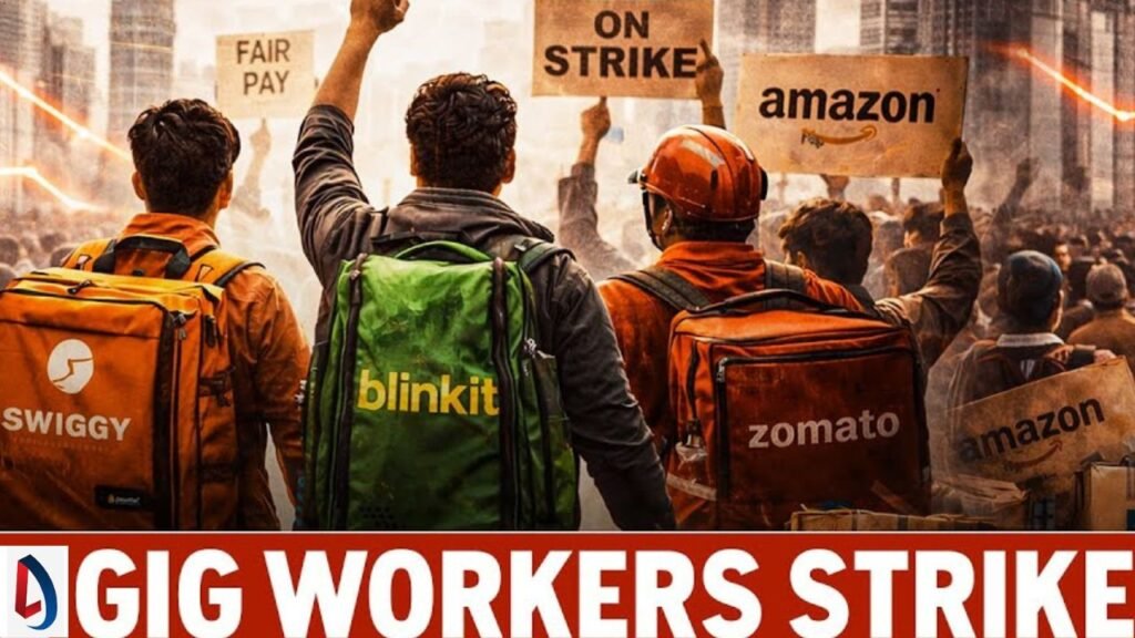 Gig Workers की रविवार को हड़ताल,स्विगी-जोमैटो, जेप्‍टो-ब्लिंकिट सब रहेगा ठप, टाइमिंग जान लीजिये
