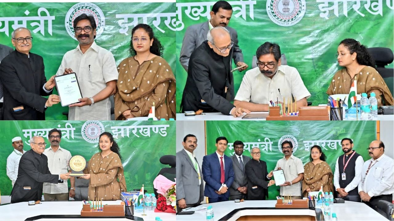 मुख्यमंत्री हेमंत सोरेन और कल्पना सोरेन ने की स्वगणना, लोगों से की Self-Enumeration लोगों से की प्रक्रिया से लोगों को जुड़ने की अपील की