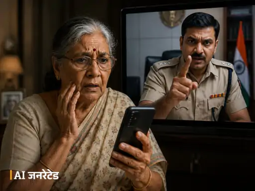 बुजुर्ग महिला को 5 महीने रखा डिटिल अरेस्ट, 24 करोड़ ठगे, मनी लॉन्ड्रिंग का दिखाया डर