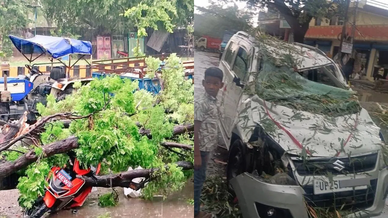 उत्तरप्रदेश में आंधी-तूफान से भारी तबाही, 74 लोगों की मौत, 38 जिलों में येलो अलर्ट
