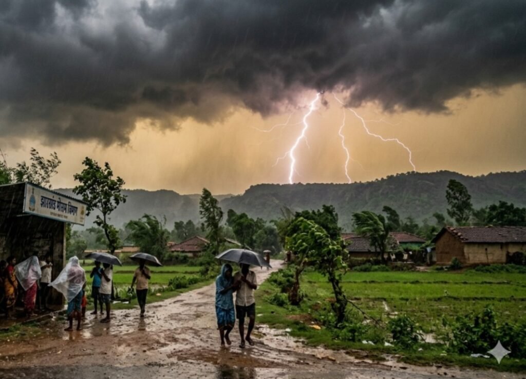मॉनसून की बारिश में भींगी रांची, राज्य में वज्रपात से आठ लोगों की मौत, छह दिन के लिए येलो अलर्ट