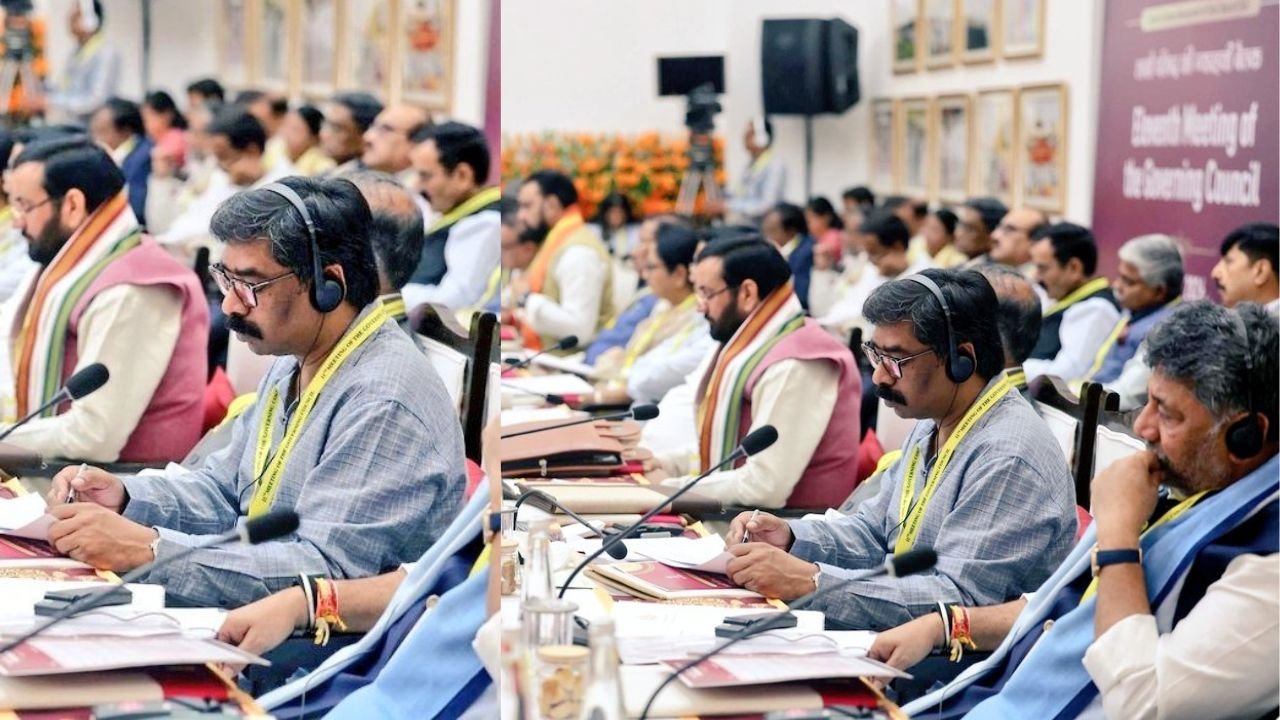 नीति आयोग की बैठक में मुख्यमंत्री हेमंत सोरेन हुए शामिल, पीएम श्री और केंद्रीय विवि की संख्या बढ़ाने, NCERT का क्षेत्रीय केंद्र झारखंड में खोलने समेत कई मांगे रखी