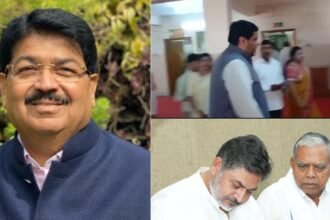 Parimal Nathwani ने निर्दलीय उम्मीदवार के रूप में नामांकन पत्र खरीदा, Pranav Jha और Gaurav Vallabh ने भी खरीदा पर्चा