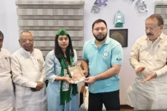 मधुबनी जिला परिषद अध्यक्ष बिंदु गुलाब यादव RJD में हुई शामिल, मुकेश सहनी की VIP की रह चुकी हैं प्रत्‍याशी