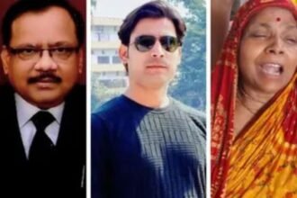 भरत तिवारी की मां से मिलकर बोले न्यायिक जांच आयोग के अध्यक्ष, आपके दर्द को समझता हूं, रिटायर्ड जज विनोद कुमार ने मुठभेड़ वाली जगह देखी