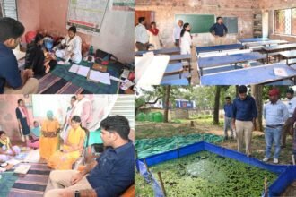 लोहरदगा के कुडू में कृषक पाठशाला, अस्पताल, कस्तूरबा विद्यालय और आंगनबाड़ी केंद्र का उपायुक्त ने किया निरीक्षण, कहा- सुविधाओं में लापरवाही बर्दाश्त नहीं, हर व्यवस्था को बनाएं मॉडल