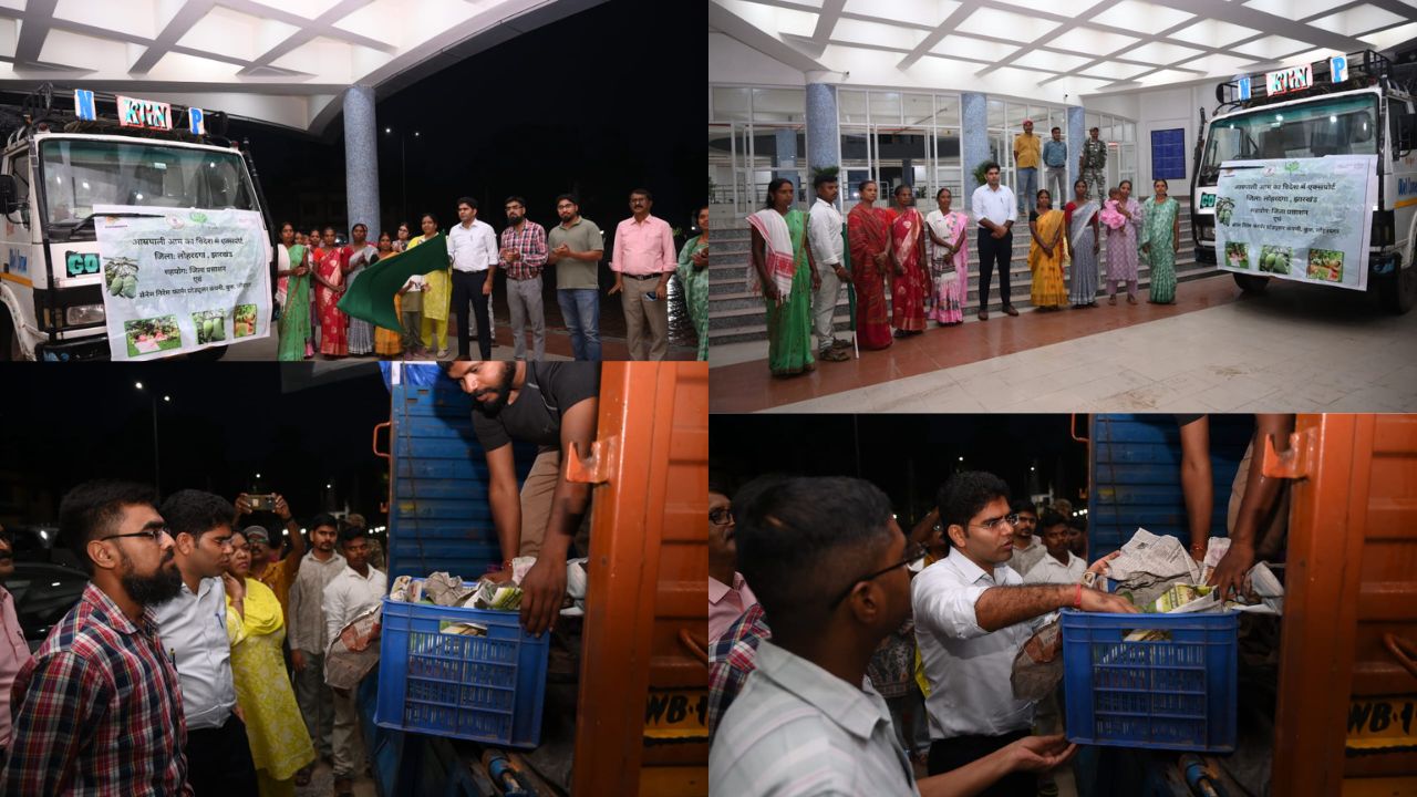 लोहरदगा के ग्रेड-ए आम्रपाली आम का स्वाद पहुंचेगा दुबई और इटली,उपायुक्त ने डेढ़ मीट्रिक टन आम की खेप को दिखाई हरी झंडी