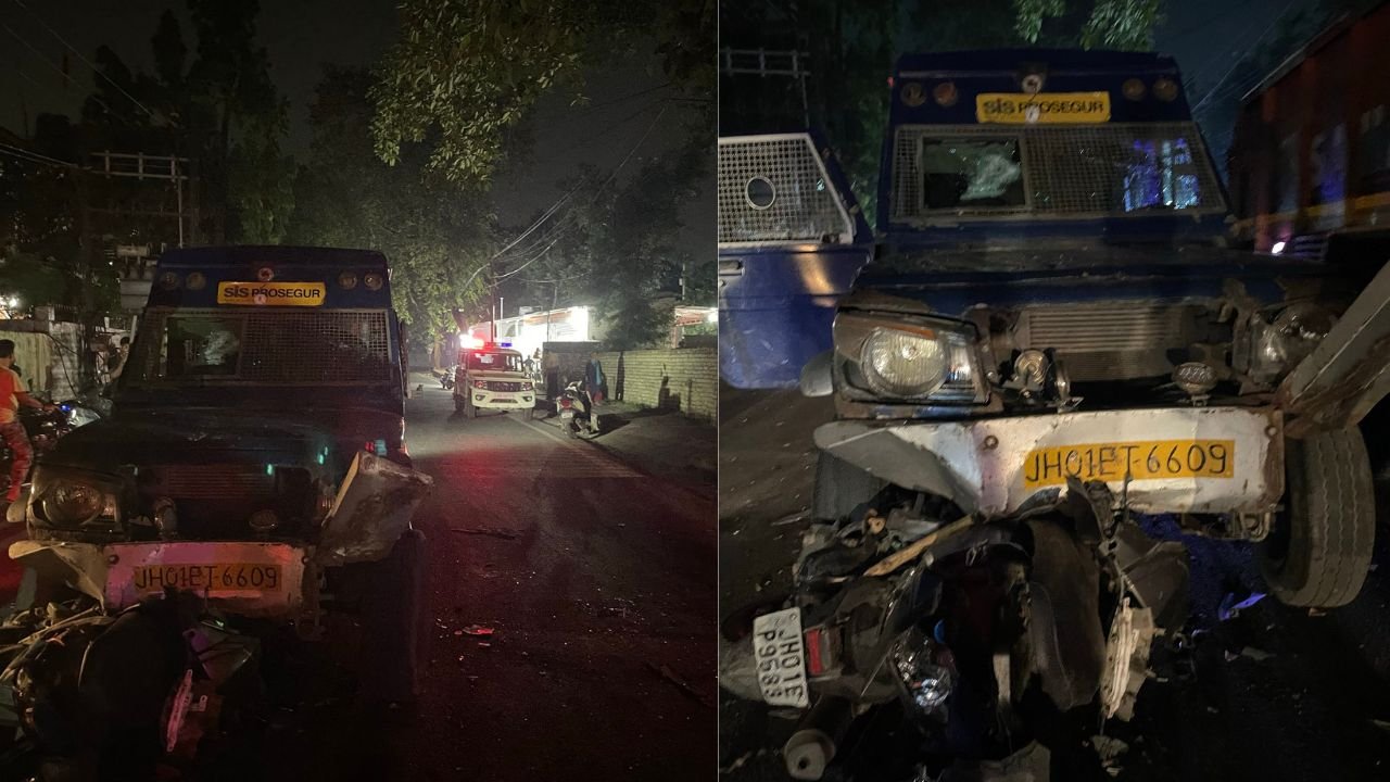 SIS Security कंपनी की गाड़ी ने स्कूटी सवार को कुचला, खलासी की पिटाई, चालक फरार