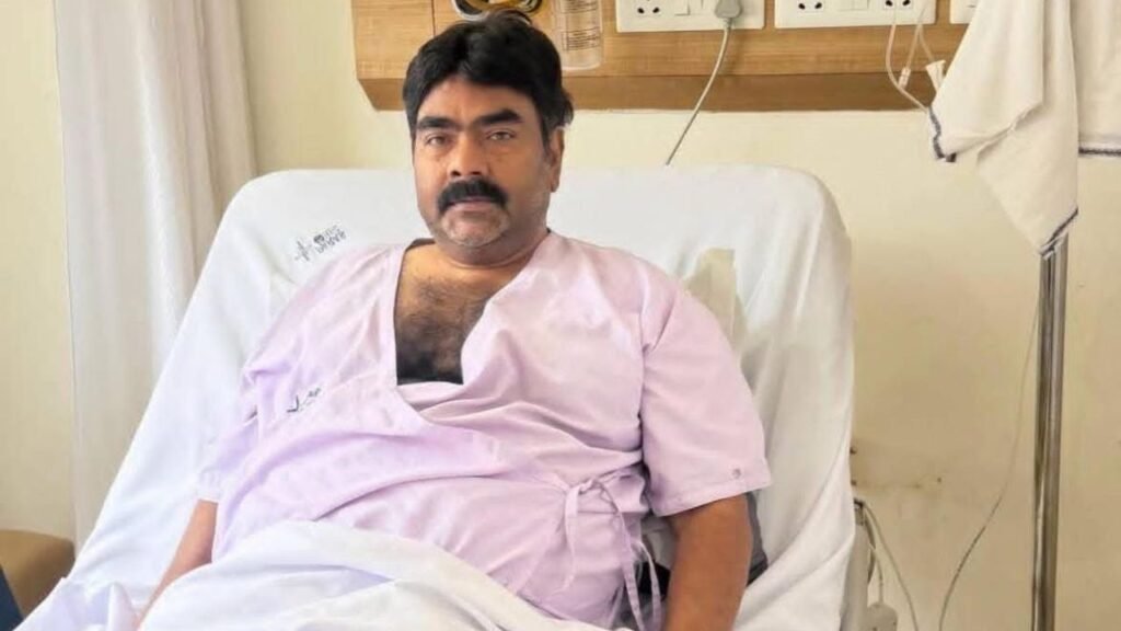 बीजेपी विधायक प्रकाश राम की तबीयत बिगड़ी ,निजी अस्पताल में कराया गया भर्ती