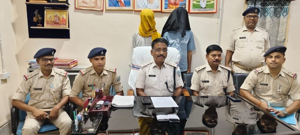 गढ़वा में 5 घंटे के अंदर अपहृत युवक बरामद, दो अपहरणकर्ता गिरफ्तार,मांगी गई थी 7 लाख की फिरौती