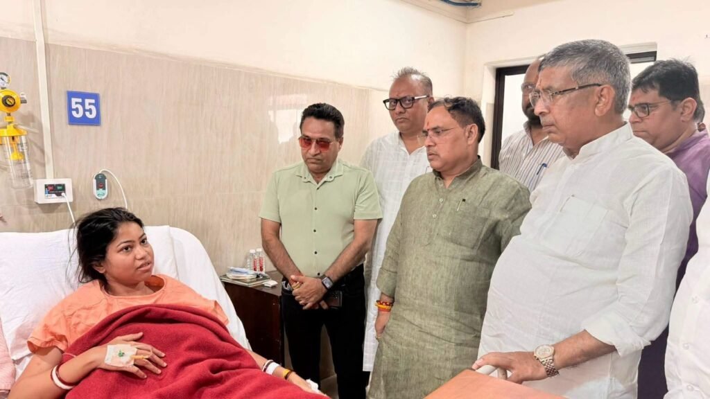 बीजेपी विधायक पूर्णिमा साहू की तबीयत बिगड़ी, TMH में कराया गया भर्ती