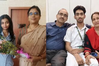 cbse topper Avani Kejriwal and Aditya Mishra