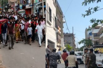 गोड्डा में पोड़ैयाहाट मुखिया पर फायरिंग, चार अपराधियों ने किया हमला,गुस्से में हजारों ग्रामीणों ने घेरा थाना