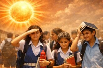 पटना में भीषण गर्मी के बीच स्कूल बंद करने का आदेश, 6 से 8वीं तक का समय बदला