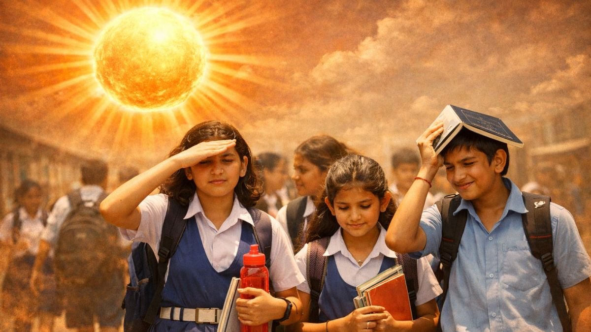 पटना में भीषण गर्मी के बीच स्कूल बंद करने का आदेश, 6 से 8वीं तक का समय बदला