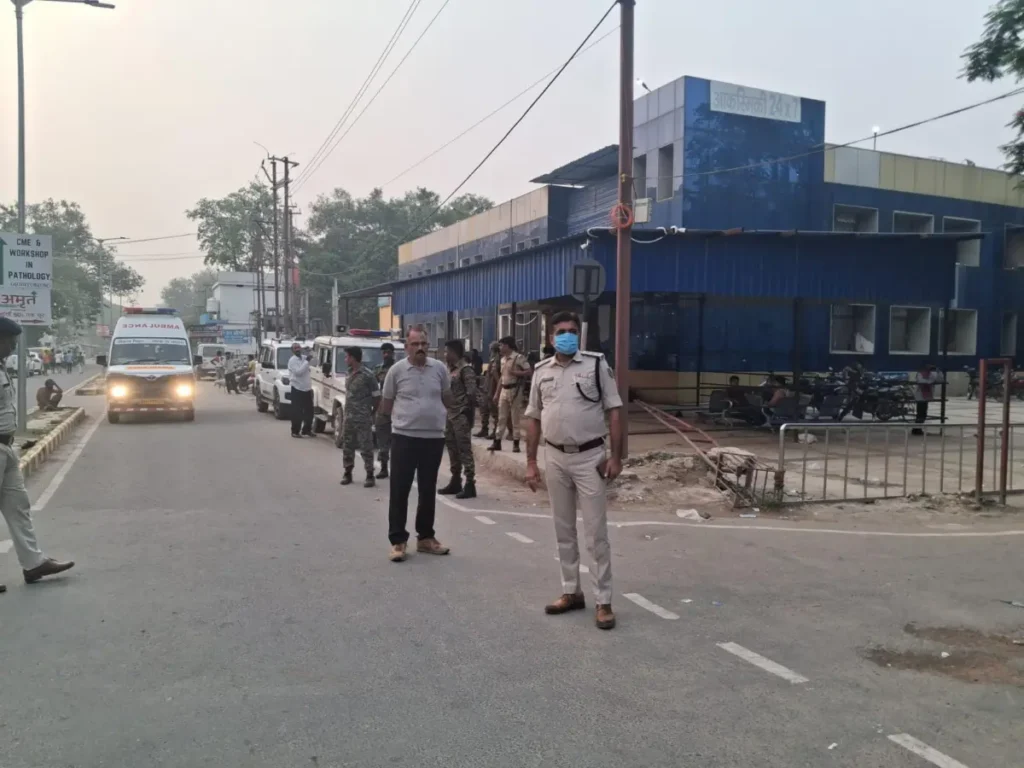 मुजफ्फरपुर में कुख्यात अपराधी और पुलिस के बीच मुठभेड़, प्रॉपर्टी डीलर हत्याकांड के आरोपी बदमाश को लगी गोली