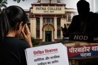 पटना कॉलेज के HOD पर PhD कराने के नाम पर यौन उत्पीड़न का आरोप, कैबिन में बुलाकर करते थे गंदा काम