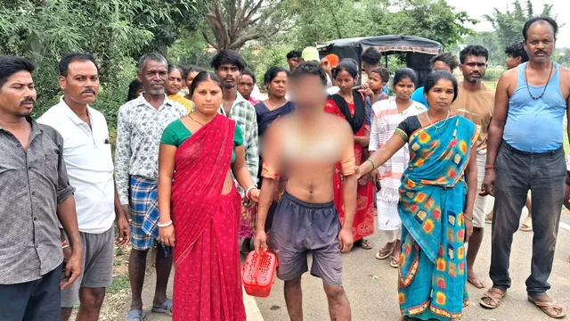 रांची में चोर को 'ब्रा' पहनकर सड़क पर घुमाया, बाद में किया पुलिस के हवाले