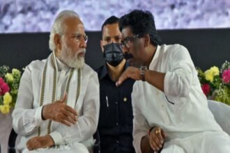 मुख्यमंत्री हेमंत सोरेन दिल्ली दौरे पर, नीति आयोग की बैठक में होंगे शामिल