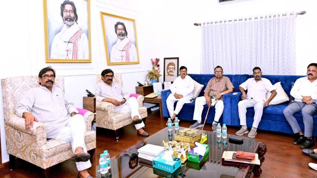 JMM राज्यसभा की दोनों सीटों पर उतारेगी उम्मीदवार,हेमंत सोरेन के साथ बैठक के बाद मंत्री ने दिया बयान