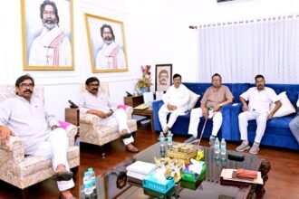 JMM राज्यसभा की दोनों सीटों पर उतारेगी उम्मीदवार,हेमंत सोरेन के साथ बैठक के बाद मंत्री ने दिया बयान