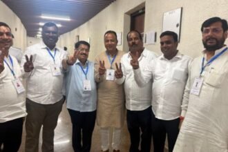 Jharkhand Rajya Sabha Chunav Result: कांग्रेस पार्टी को बड़ा झटका, प्रणव झा हारे, NDA समर्थक परिमल नाथवानी जीते