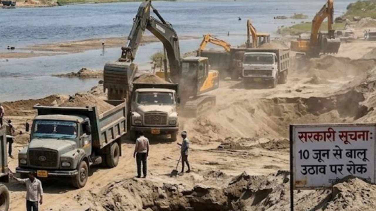 झारखंड में आज से बालू खनन पर लगेगी रोक, राज्य के सभी 444 घाट 4 महीने के लिए बंद