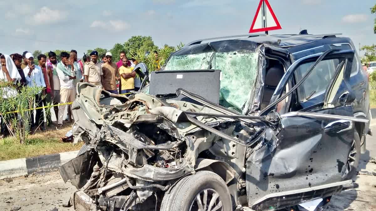 बिहार के भोजपुर में भीषण सड़क हादसा, झारखंड के कपल समेत तीन की मौत, एक की हालत गंभीर