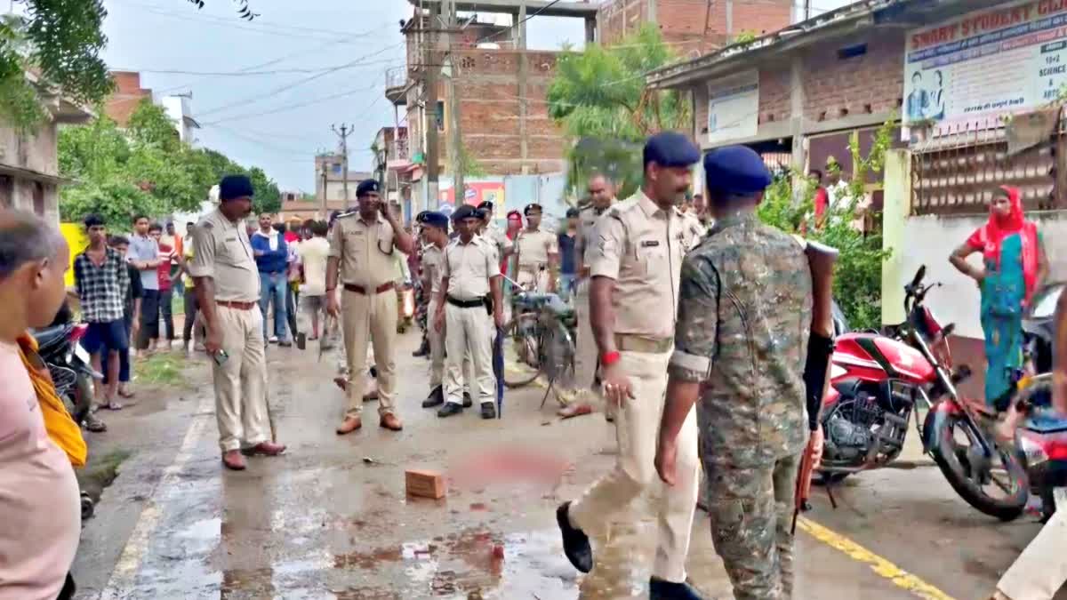 भोजपुर में दिनदहाड़े हिस्ट्रीशीटर राजेश यादव की गोली मारकर हत्या,जमानत पर जेल से छूटकर आया था बाहर