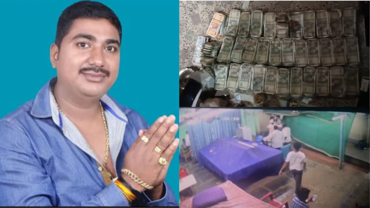 कुख्यात अपराधी नरेश पांडेय के ठिकाने पर छापेमारी, 16 लाख कैश, हथियार बरामद