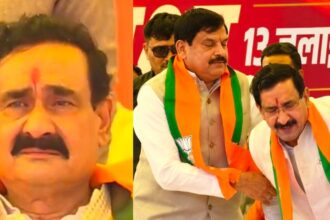 Datia By-Election: मंच पर छलके नरोत्तम मिश्रा के आंसू! मुख्यमंत्री मोहन यादव ने थामा हाथ