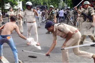 पटना में हुए प्रदर्शन को लेकर 500 अज्ञात लोगों पर FIR, 40 पुलिस हिरासत में,Youtubers भी रडार पर