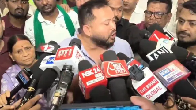 तेज प्रताप को जेल भेजने पर भड़के तेजस्‍वी यादव, सम्राट सरकार को द‍िया बड़े आंदोलन की चेतावनी
