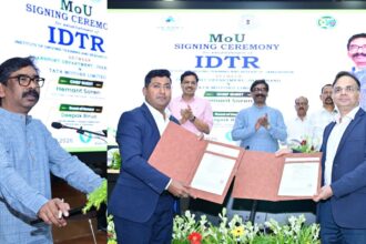 Institute of Driving Training and Research और TataMotors के बीच MoU,मुख्यमंत्री हेमंत सोरेन ने कहा- कम से कम दुर्घटना हो यहीं लक्ष्य