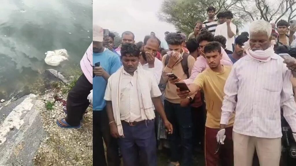 लोहरदगा के ओयना टोंगरी की बंद पत्थर खदान से मिली बोरे में बंद लाश, सिर और पैर बरामद, हत्या की आशंका